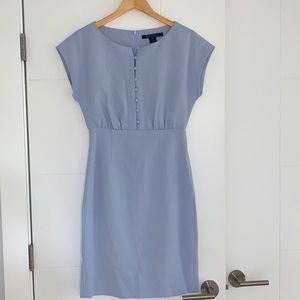 Powder baby blue dress in size 6